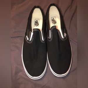 New Men’s black side-on Vans size 16